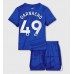 Chelsea Alejandro Garnacho #49 Hjemmedraktsett Barn 2025-26 Kortermet (+ Korte bukser)